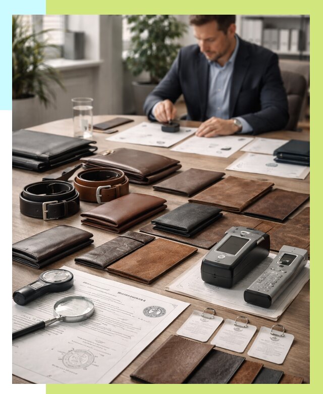 Сертификация кожаных изделий в Архангельске от 12337 р. | Алешин-Рхн