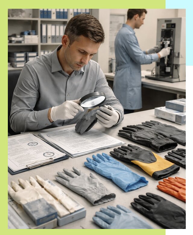 Сертификация перчаток и средств защиты продукции в Архангельске