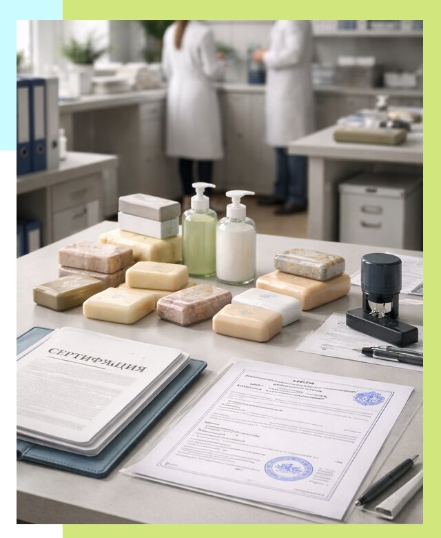 Сертификация мыла и сертификат на мыло в Архангельске от 12337 | Алешин-Рхн
