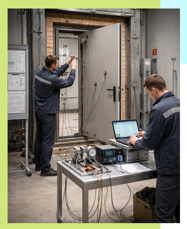 Сертификация противопожарных дверей в Архангельске по ГОСТ и ТР