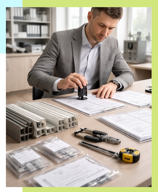 Сертификация ПВХ продукции в Архангельске от 8739 р., Алешин-Рхн