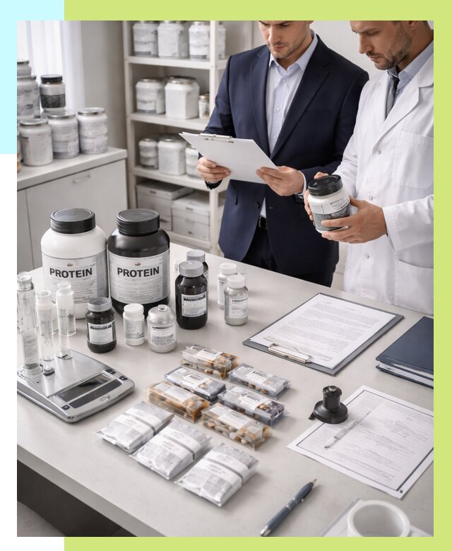 Сертификация спортивного питания в Архангельске от 15422 р., Алешин-Рхн