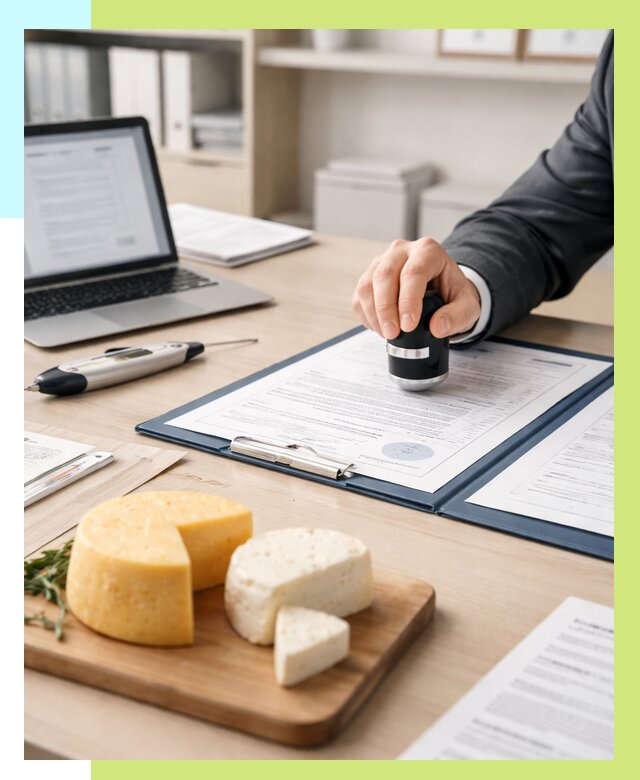 Сертификация сыров в Архангельске от 15422 р | Сертификат на сыр Алешин-Рхн