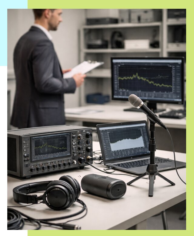 Сертификация аудиотехники в Архангельске от 15422 р., Алешин-Рхн