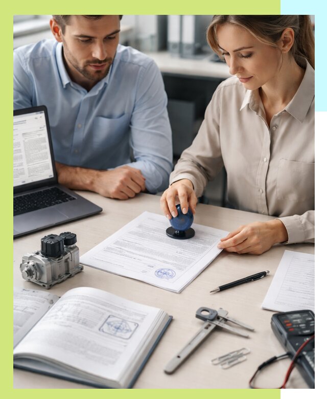 Выдача паспорта изделия и техническая экспертиза продукции в Архангельске