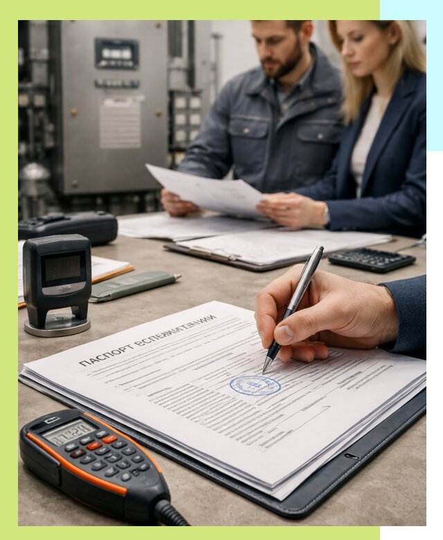 Оформление паспорта эксплуатации оборудования в Архангельске