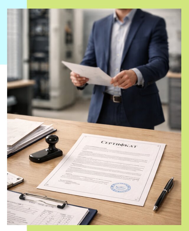 Сертификат на оборудование в Архангельске от 15422 р. | Алешин-Рхн