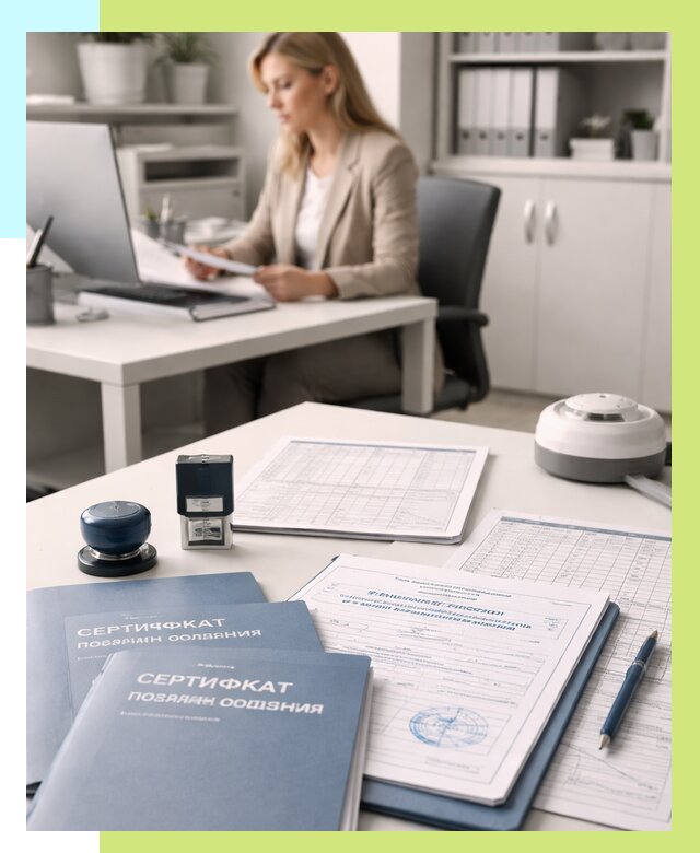 Сертификаты пожарной безопасности в Архангельске от 15422 р. | Алешин-Рхн