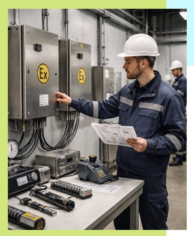 Сертификат взрывозащиты промышленного оборудования в Архангельске