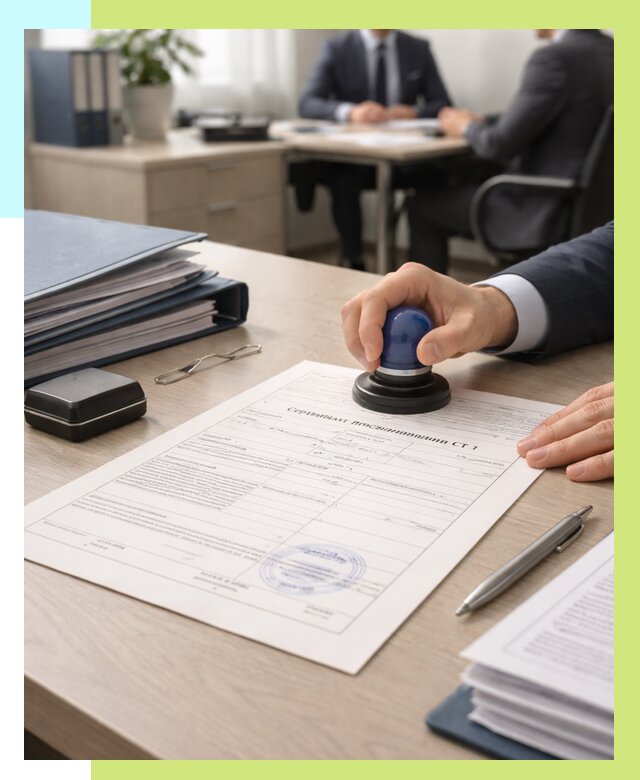 Сертификат происхождения СТ 1 в Архангельске от 4626 р. | Алешин-Рхн