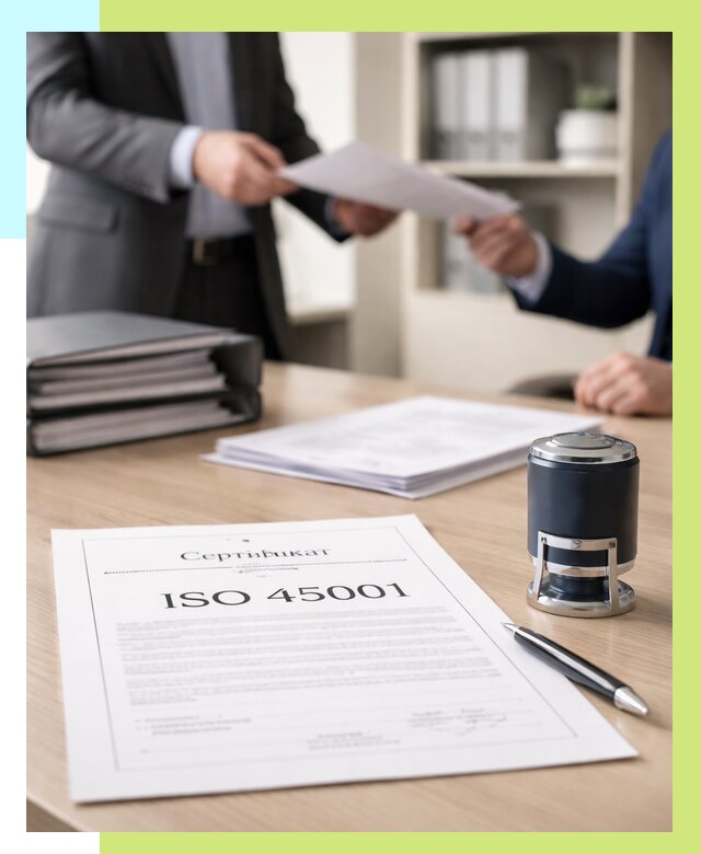 Сертификат ISO 45001 в Архангельске под ключ от 46265 р. | Алешин-Рхн
