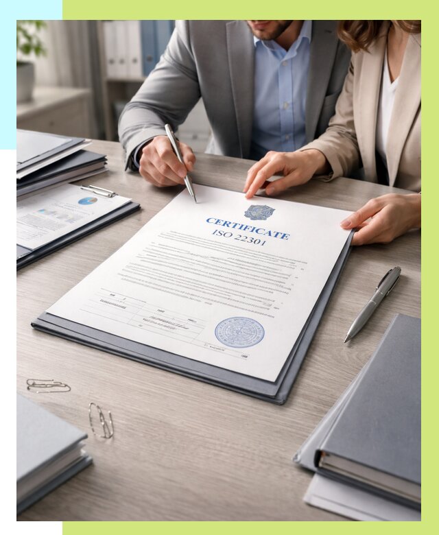Сертификат ISO 22301 в Архангельске от 46265 р. | Алешин-Рхн срочно