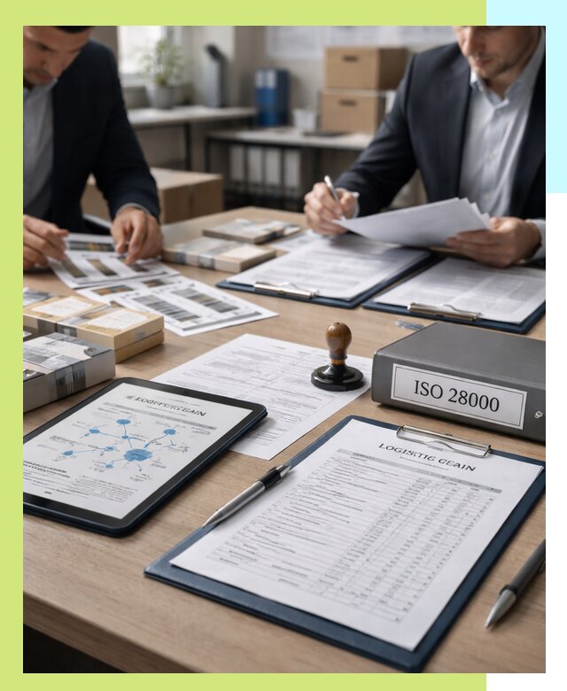 Получение сертификата ISO 28000 по безопасности цепи поставок в Архангельске
