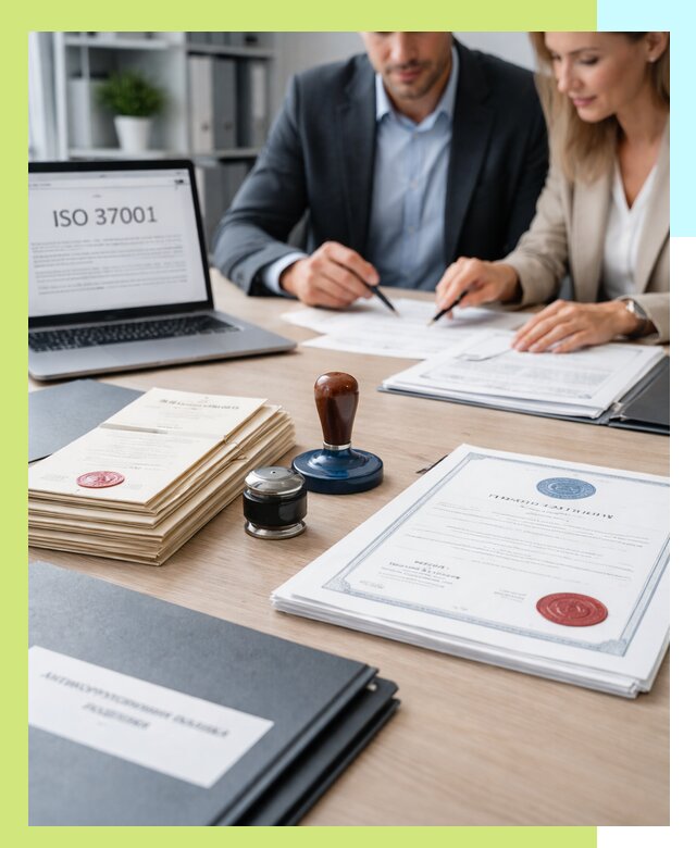 Получение сертификата ISO 37001 по системе борьбы с коррупцией в Архангельске
